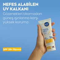 NIVEA SUN NIVEA SUN Nivea Sun SPF50+ Hafif Dokulu Yüksek Güneş Koruyucu Yüz ve Vücut Serumu 90 ml 1 of 9