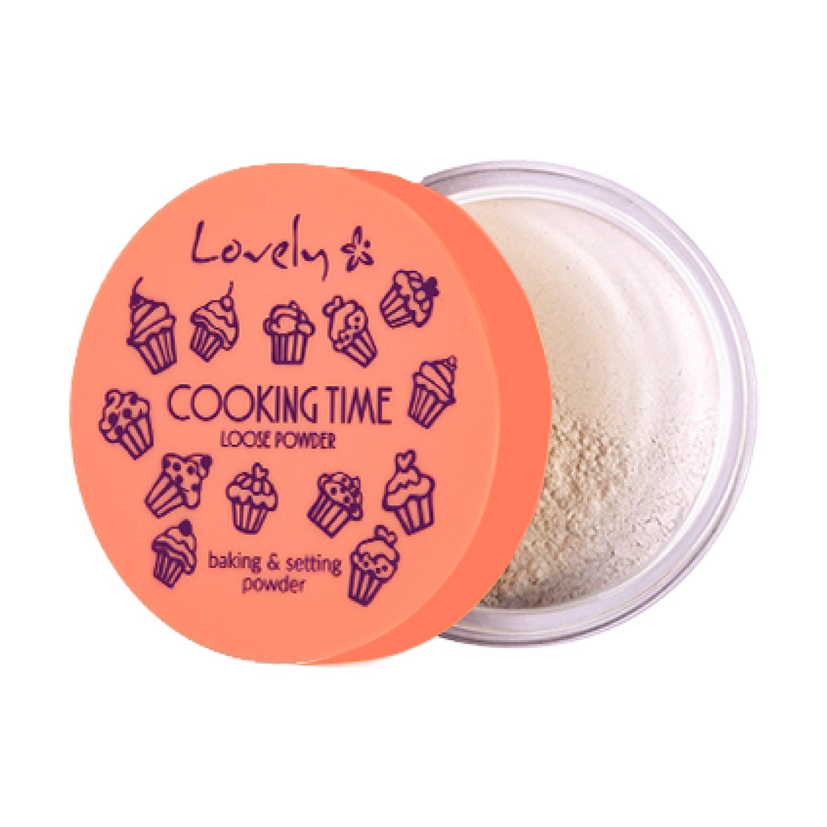  LOVELY LOVELY Lovely Loose Cooking Time Pudra  1 of 2 