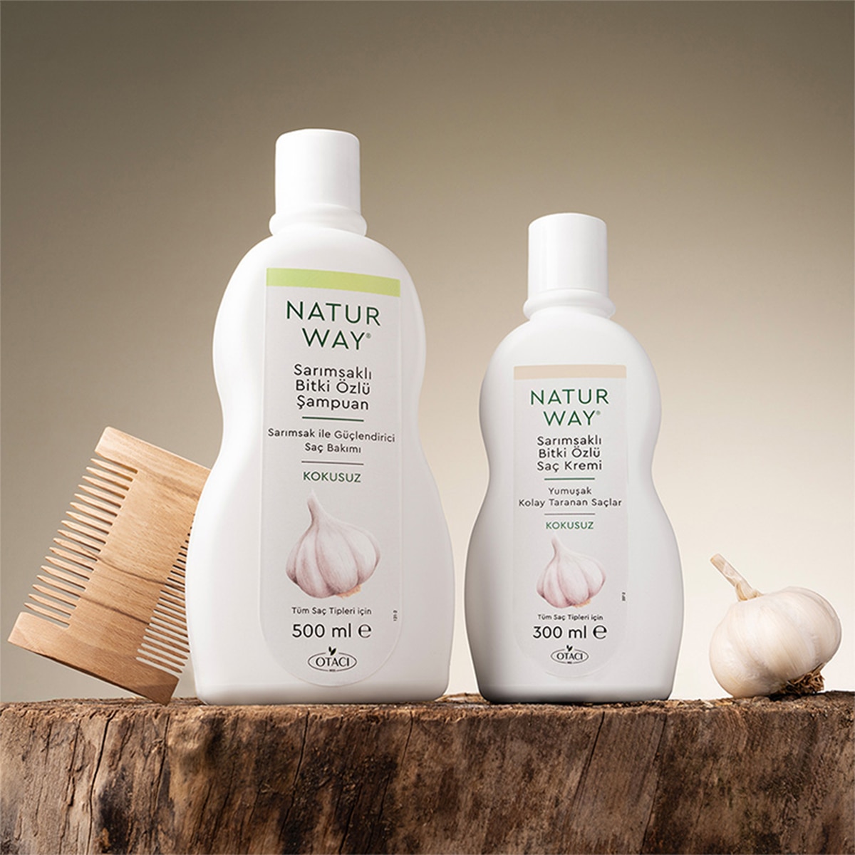  NATURWAY NATURWAY Naturway Bitkisel Şampuan Sarımsaklı 500 ml  1 of 9 