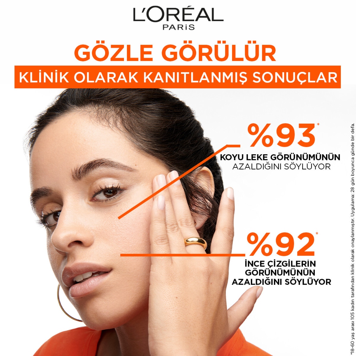  LOREAL PARIS LOREAL PARIS L'Oreal Paris Revitalift Clinical SPF 50+ Günlük Yüksek UV Korumalı Yüz Güneş Kremi 50 ml  1 of 5 