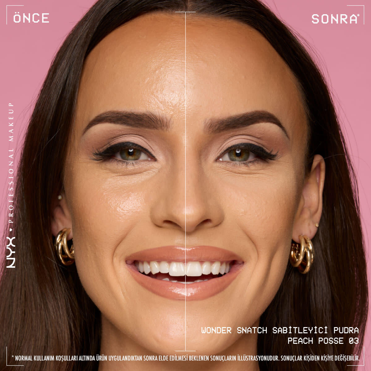 NYX NYX Nyx Professional Makeup Wonder Snatch Sabitleyici Pudra Banana Brat 1 of 10