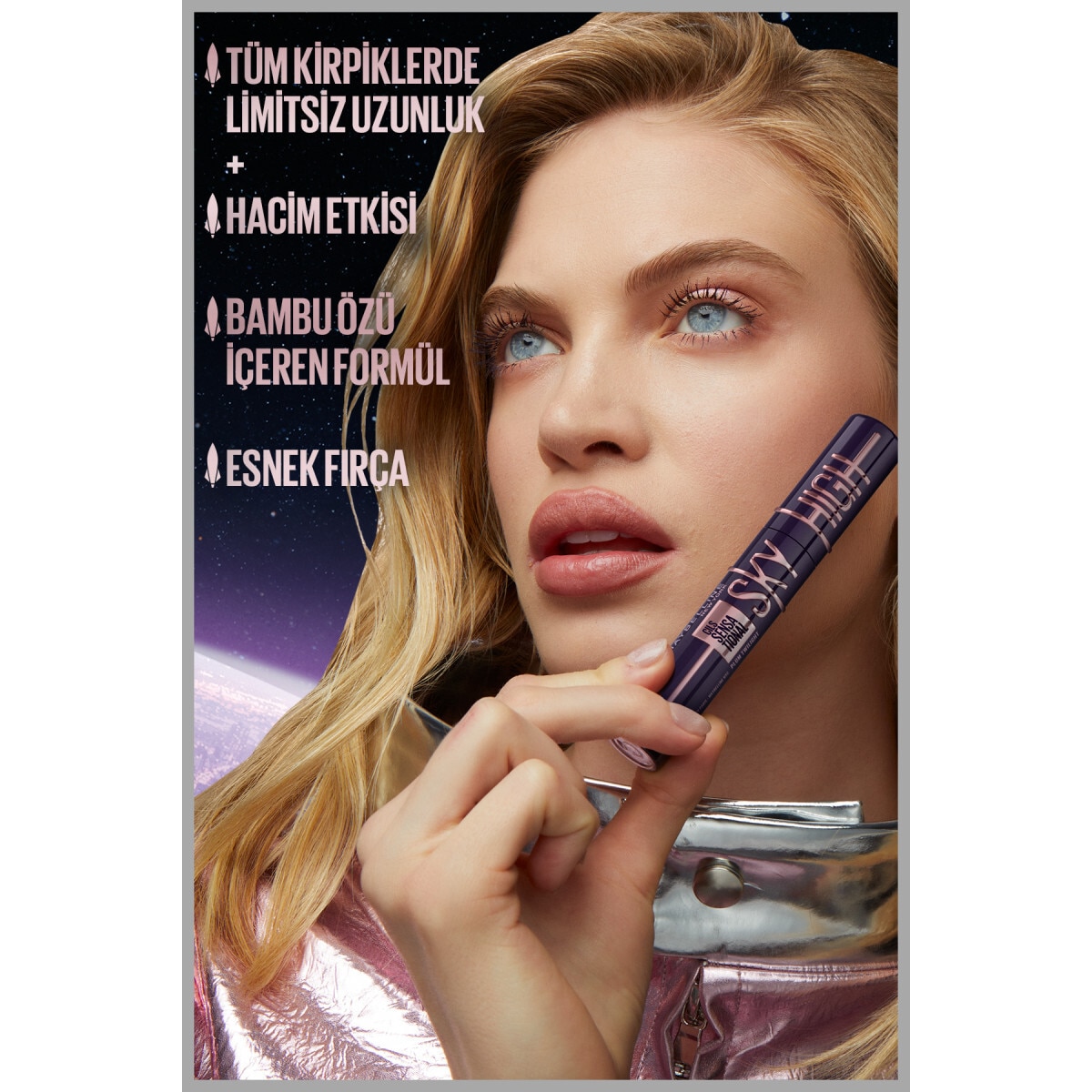 MAYBELLINE MAYBELLINE Maybelline New York Lash Sensational Maskara Sky High 1 of 11