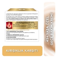  LOREAL PARIS LOREAL PARIS L'Oreal Paris Yaş Uzmanı Sıkılaştırıcı Krem Gece 40+50 ml  1 of 7 