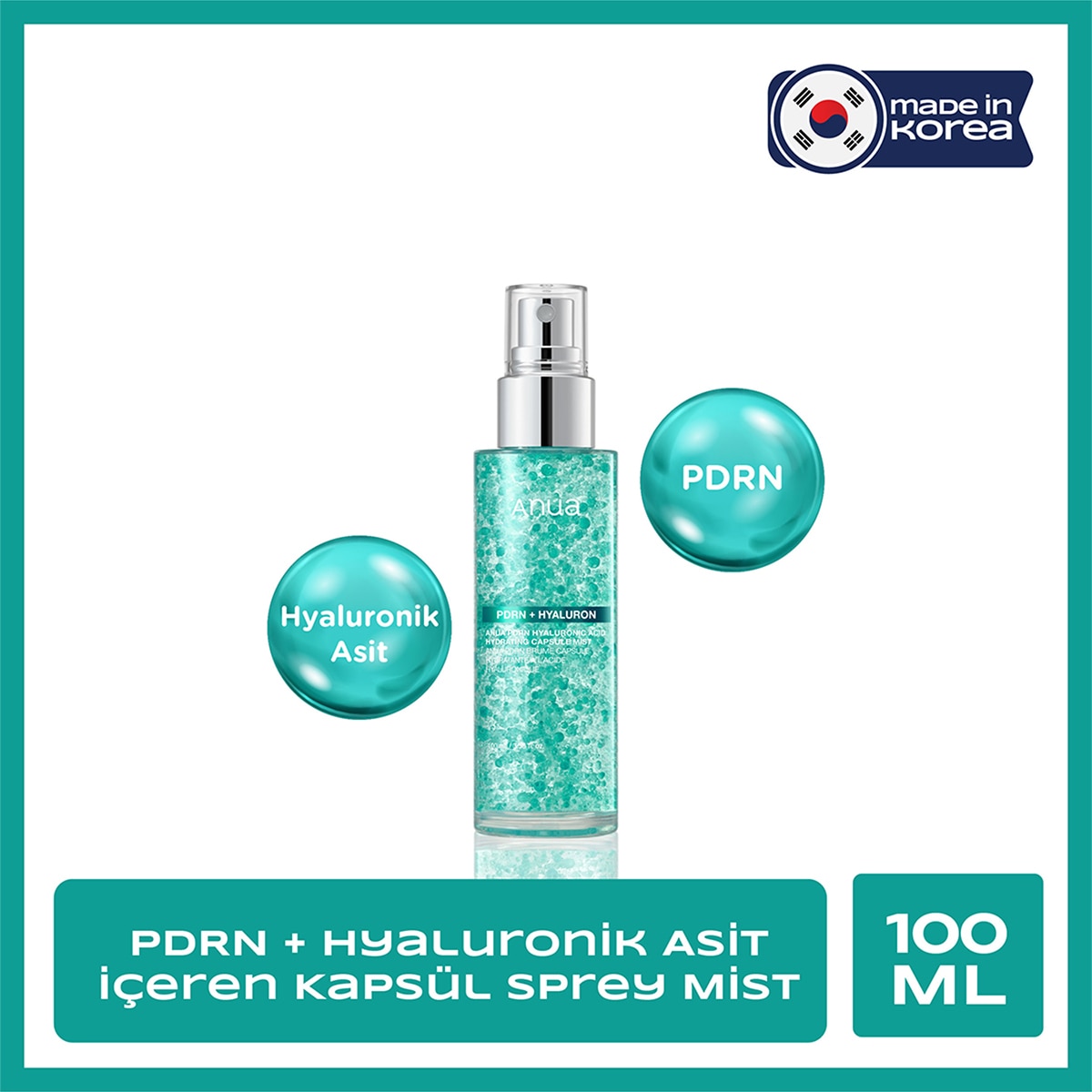 ANUA ANUA Anua PDRN - Somon DNA Hyaluronik Hydrating Kapsül Mist 100 ml 1 of 13