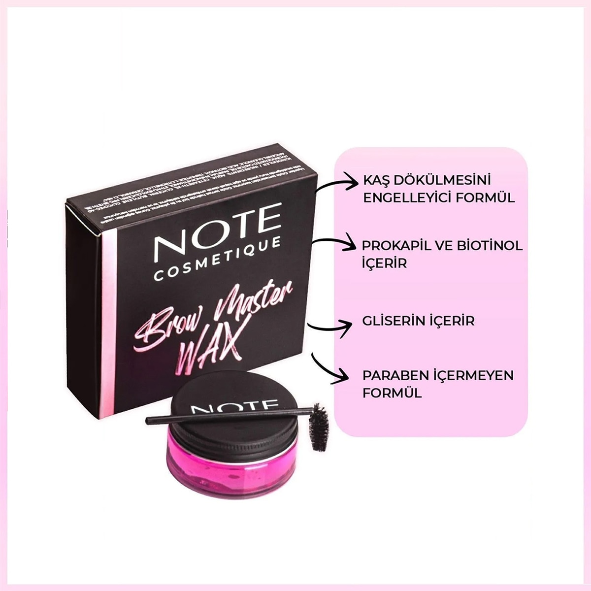  NOTE NOTE Note Brow Master Kaş Wax  1 of 5 