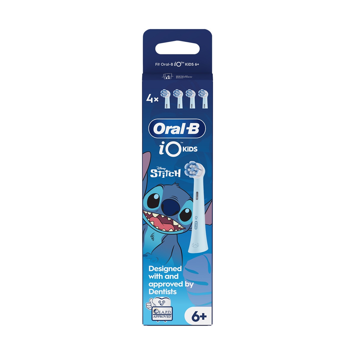ORAL-B ORAL-B Oral-B iO Çocuk 6+ Stitch Diş Fırçası Yedek Başlığı 4 Adet 1 of 6