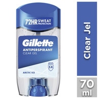  GILLETTE GILLETTE EXC. GILLETTE CLEAR GEL ARCTIC ICE DEO 70ML  1 of 1 