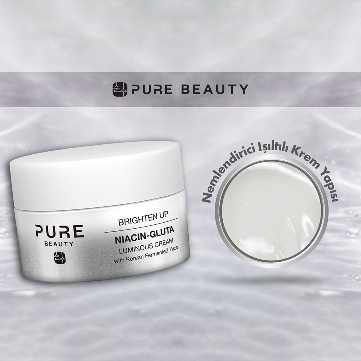  PURE BEAUTY PURE BEAUTY Pure Beauty Brighten Up Niacinamide-Glutathione Luminous Krem 50 ml  1 of 4 
