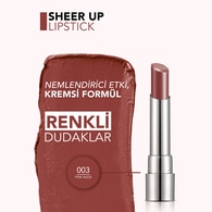 Flormar Sheer Up Ruj No: 003 Pinky Nude