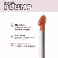 Pastel Plump Up Extra Hydrating Plumping Gloss Dolgunlaştıran Dudak Parlatıcısı 202 Loverdose