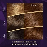 Wella Koleston Kit Saç Boyası Koyu Kestane 3/4