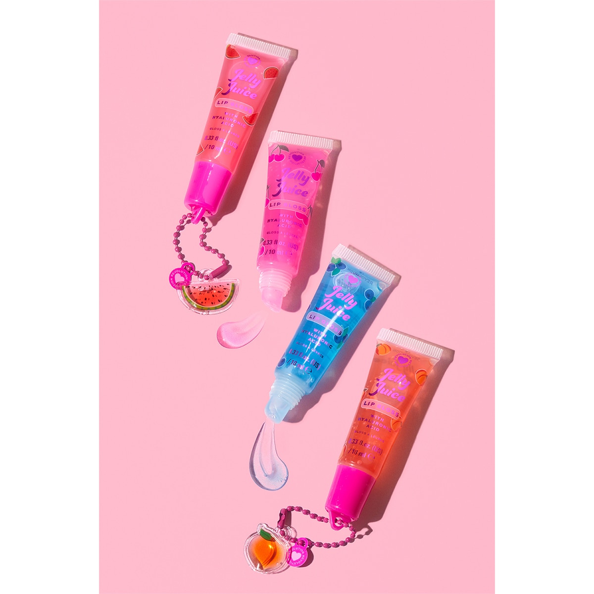  undefined I HEART REVOLUTION I Heart Revolution Juicy Jelly Lip Gloss Peach  1 of 7 