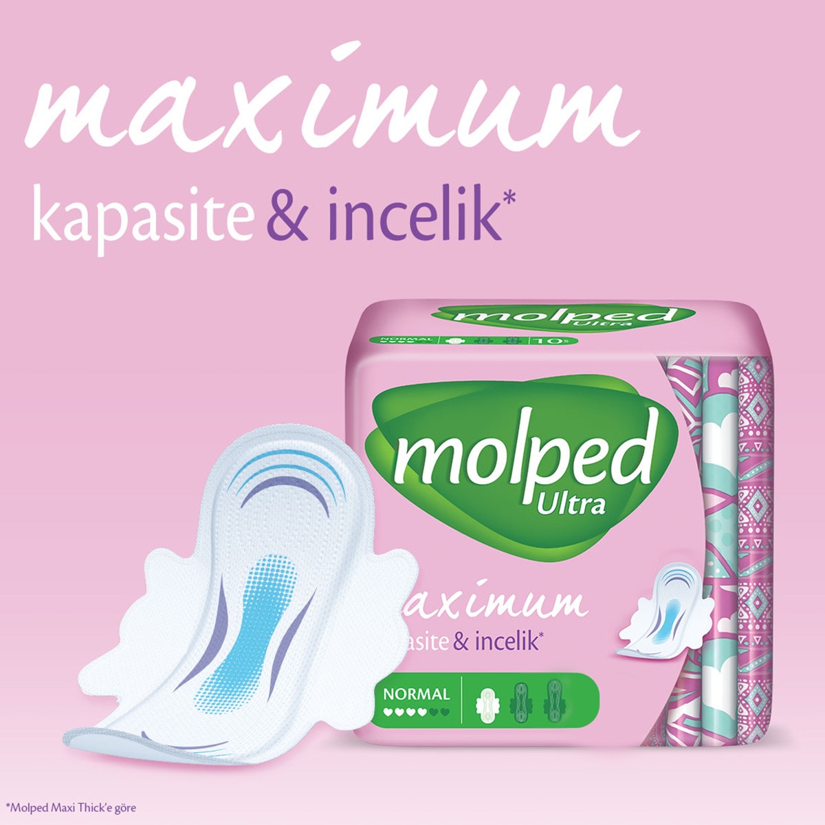 MOLPED MOLPED Molped Ultra Anatomik Uzun Ped 8'li 1 of 5