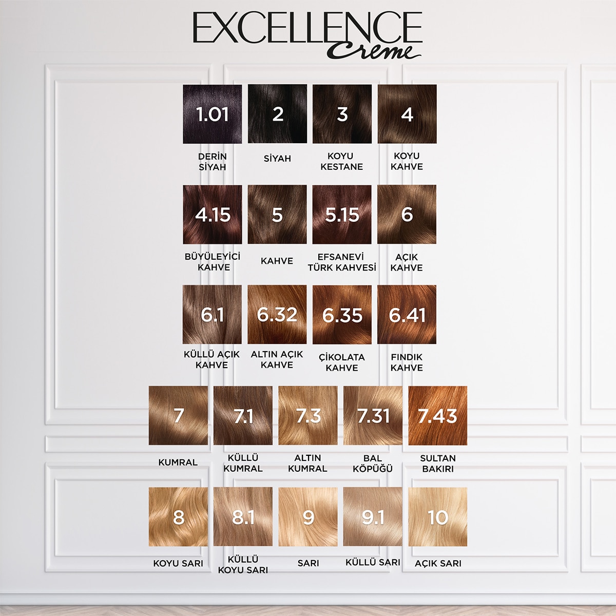 EXCELLENCE EXCELLENCE L'Oreal Paris Excellence Küllü Açık Kahve Saç Boyası 6.1 1 of 10