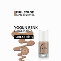 Flormar Full Color Yoğun Renk Veren Parlak Oje No: FC06