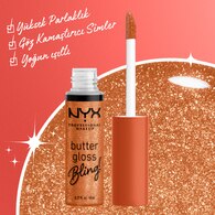 NYX Professional Makeup Butter Gloss Bling Işıltılı Dudak Parlatıcısı 03 Pricey