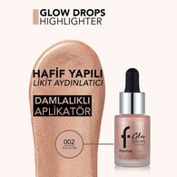 Flormar Glow Drops Doğal Mineral İçeren Damlalıklı Likit Aydınlatıcı 02