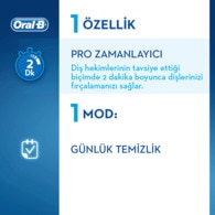 Oral-B D100 Vitality Sensitive Ultrathin Şarjlı Diş Fırçası White