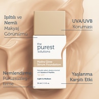 The Purest Solutions Hydra Serum Fondöten Light 30 ml