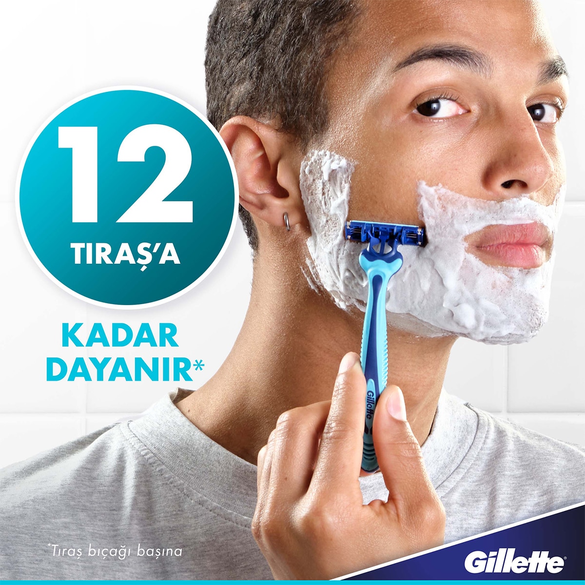  GILLETTE GILLETTE Gillette Blue3 Cool Kullan At Tıraş Bıçakları x 3  1 of 8 