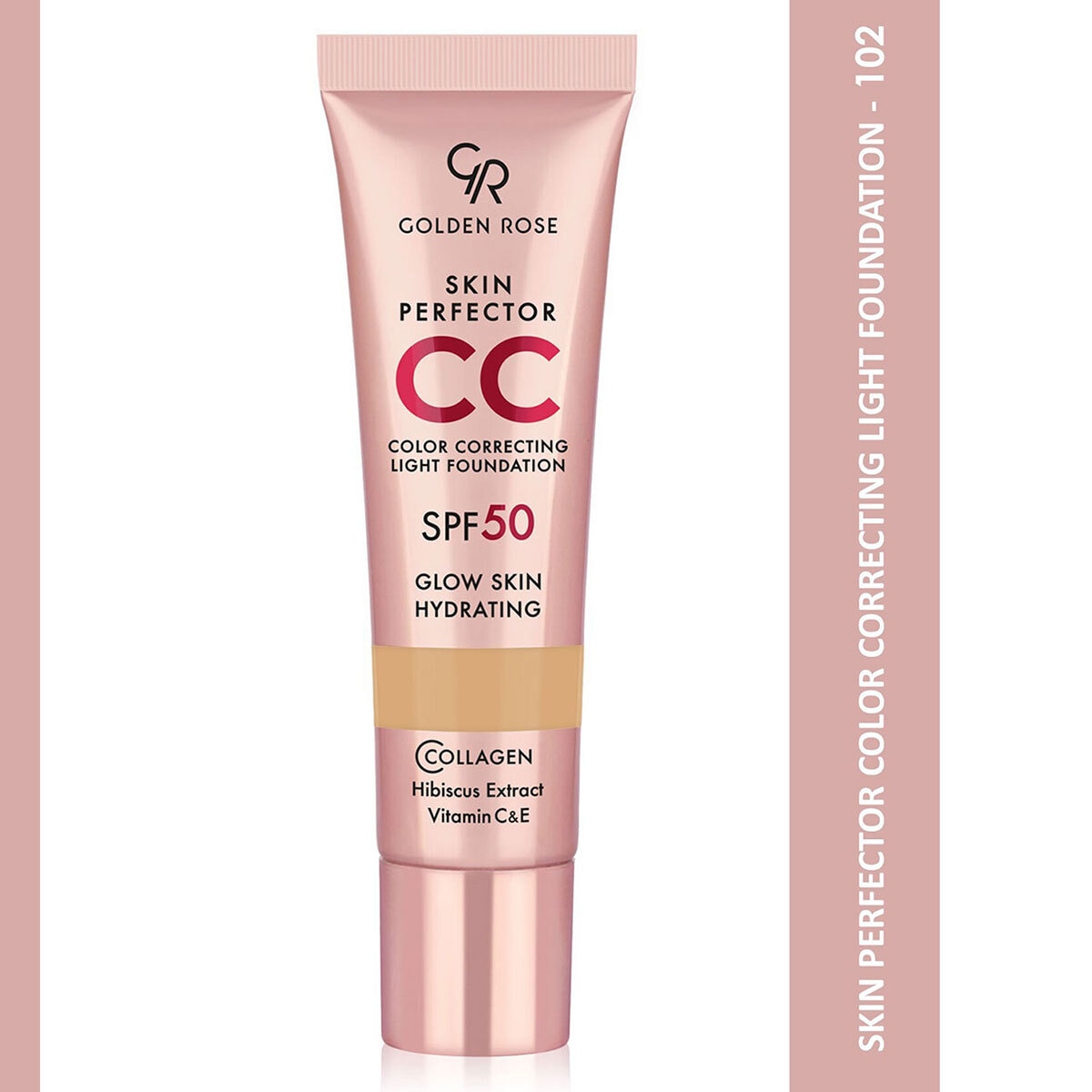 GOLDEN ROSE GOLDEN ROSE Golden Rose Skin Perfector CC Light Fondöten 102 1 of 8