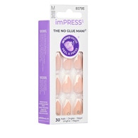  KISS IMPRESS Kiss Accents Boogie Down Impress Kendinden Yapışkanlı Takma Tırnak Uzun Ombre Taşlı  1 of 6 