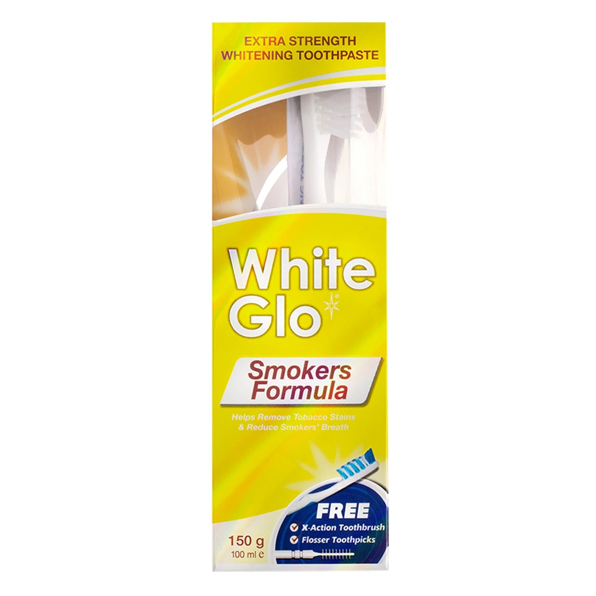 WHITE GLO WHITE GLO White Glo Diş Macunu Smokers Formula 100 ml 1 of 3
