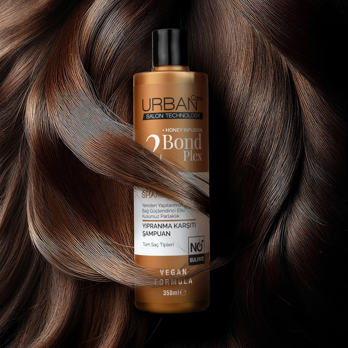  URBAN CARE URBAN CARE Urban Care No.2 Bond Plex Yıpranma Karşıtı Saç Bakım Şampuanı 350 ml  1 of 9 