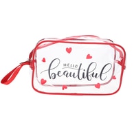  MIINE MIINE Miine Makyaj Çantası PVC Büyük Kırmızı  1 of 1 