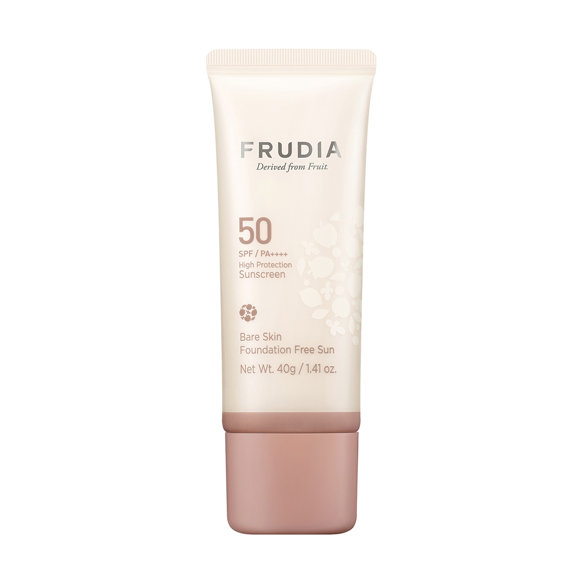 FRUDIA FRUDIA Frudia Bare Skin Fondöten Etkili Renkli Yüz Güneş Kremi SPF50 PA++++ 40 g 1 of 3