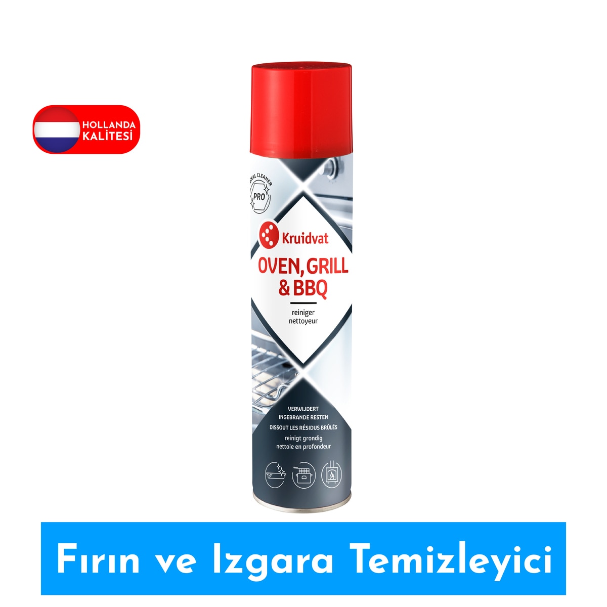  KRUIDVAT KRUIDVAT Kruidvat Güçlü Fırın & Izgara Yağ Çözücü Temizleyici 500 ml  Kruidvat Güçlü Fırın & Izgara Yağ Çözücü Temizleyici 500 ml