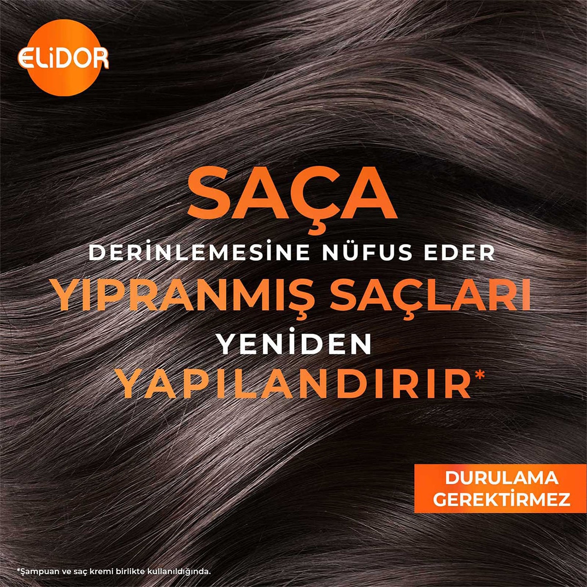  ELİDOR ELİDOR Elidor 7/24 Kurtarıcı Saç Bakım Kremi Anında Onarıcı Yıpranmış Saçlar 240 ml  1 of 9 
