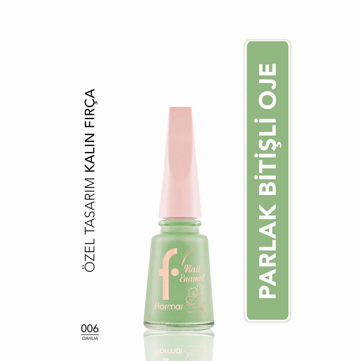 FLORMAR EXC. FLORMAR EXC. Flormar Blossom Oje 006 Dahlia 1 of 4