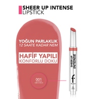  FLORMAR FLORMAR Flormar Sheer Up Intense Ruj 001 Vibe Check  1 of 9 