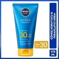  NIVEA SUN NIVEA SUN Nivea Sun SPF30 Yüksek Vücut Güneş Kremi ve Ferahlatıcı Krem 175 ml UVA UVB Koruması  