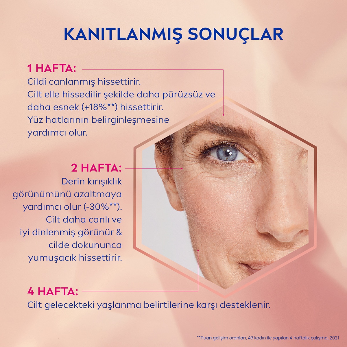  NIVEA VISAGE NIVEA VISAGE Nivea Cellular Expert Lift Doğal Retinol Alternatifi Saf Bakuchiol ve Hyaluronik Asit içeren Gece Kremi 50 ml  1 of 7 
