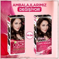 Garnier Çarpıcı Renkler Saç Boyası Yoğun Kahve No: 4,0