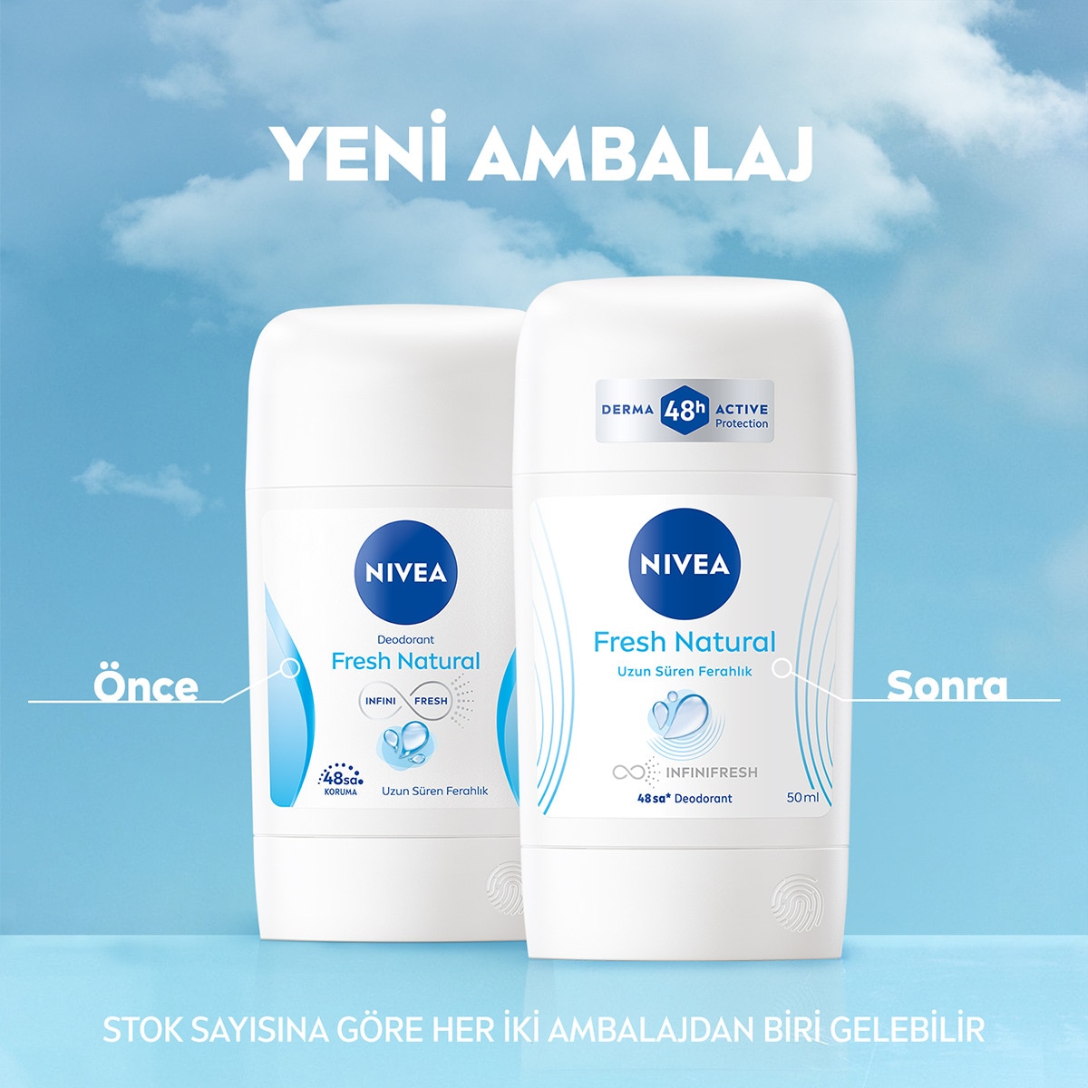 NIVEA DEO NIVEA DEO Nivea Fresh Natural Stick 50 ml 1 of 6