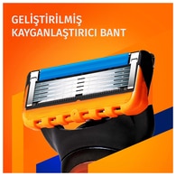 Gilette Fusion5 Tıraş Makinesi + 5 Yedek Bıçak Seti