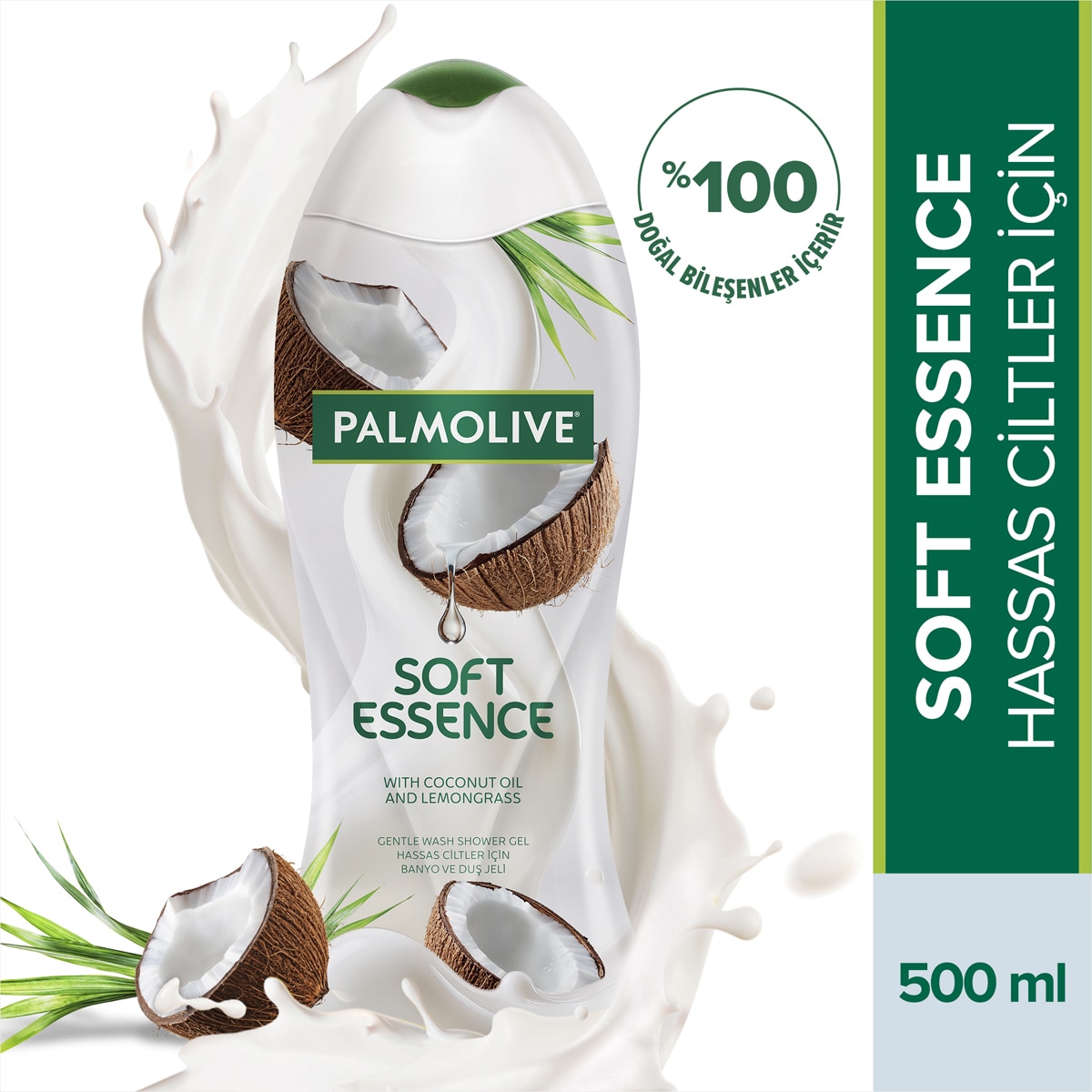  undefined PALMOLIVE Palmolive Soft Essence Hindistan Cevizi Duş Jeli 500 ml  1 of 4 