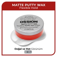 Morfose Ossion Mat Putty Wax Seyahat Boy 60 ml