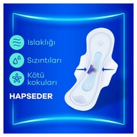  ORKID ORKID Orkid Ultra Ekstra Dörtlü Hijyenik Ped Uzun Ekstra 16'lı  1 of 8 