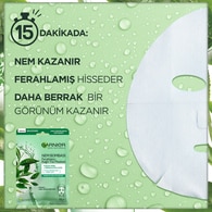 Garnier Nem Bombası Kağıt Maske Yeşil Çay Özü