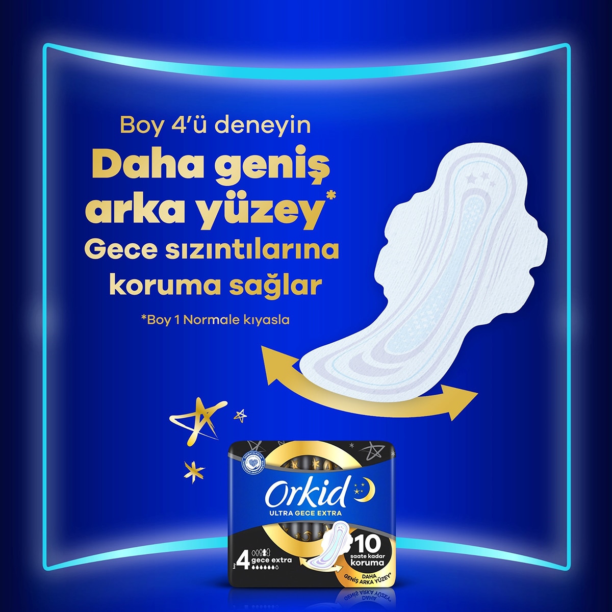  ORKID ORKID Orkid Ultra Extra Dörtlü Gece 24'lü  1 of 8 