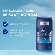 Nivea Men Erkek Stick Deodorant Fresh Active 50 ml Ter Kokusuna Karşı 48 Saat Koruma
