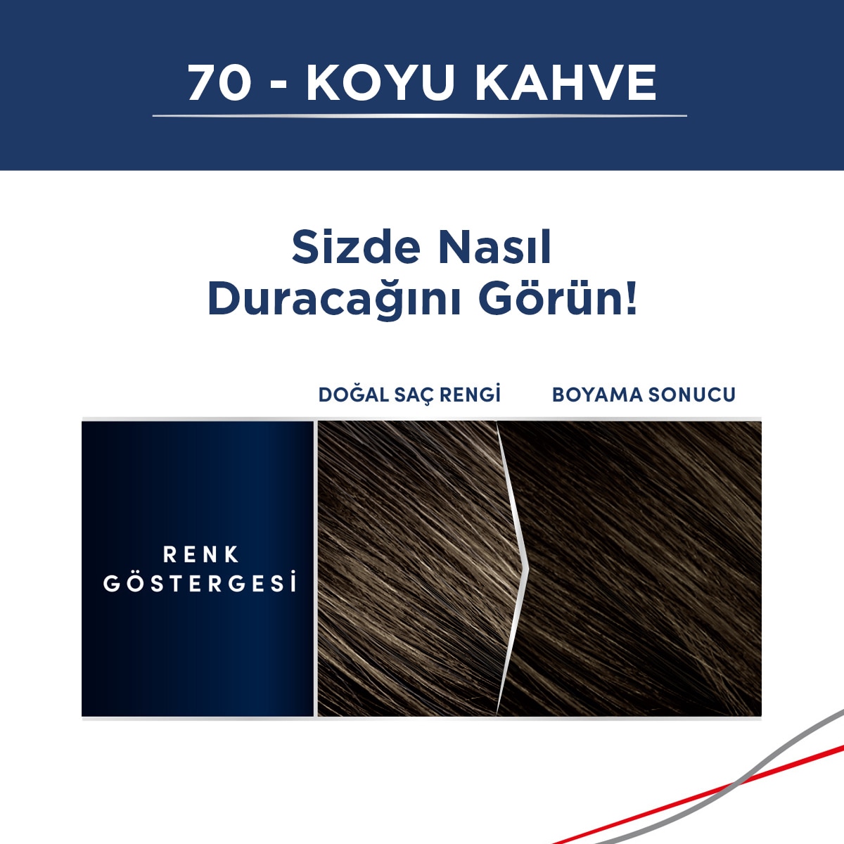  MEN PERFECT MEN PERFECT Schwarzkopf Men Perfect Saç Boyası No:70 Koyu Kahve  1 of 4 