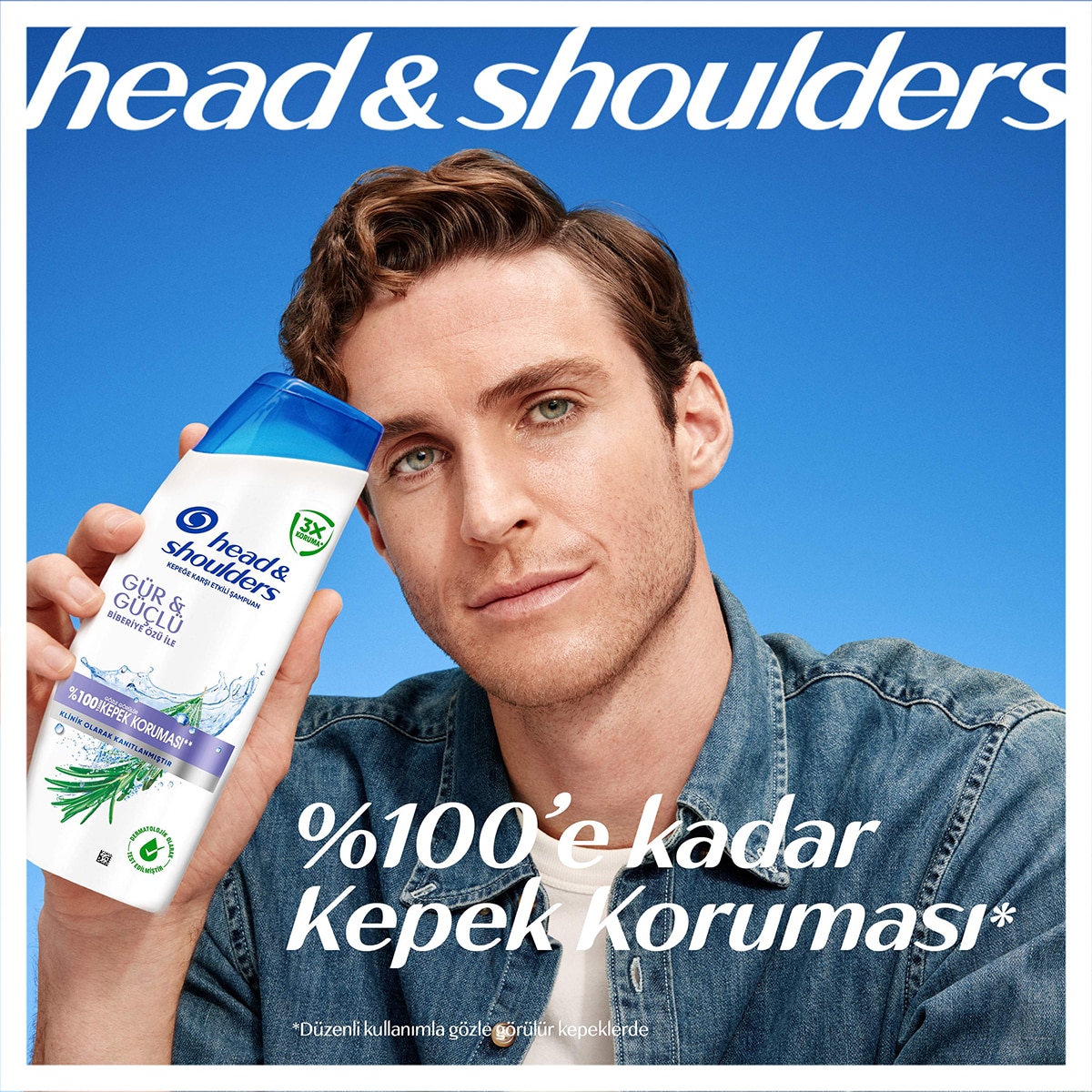  HEAD&SHOULDERS HEAD&SHOULDERS Head & Shoulders Şampuan Gür ve Güçlü Saçlar 330 ml  1 of 10 