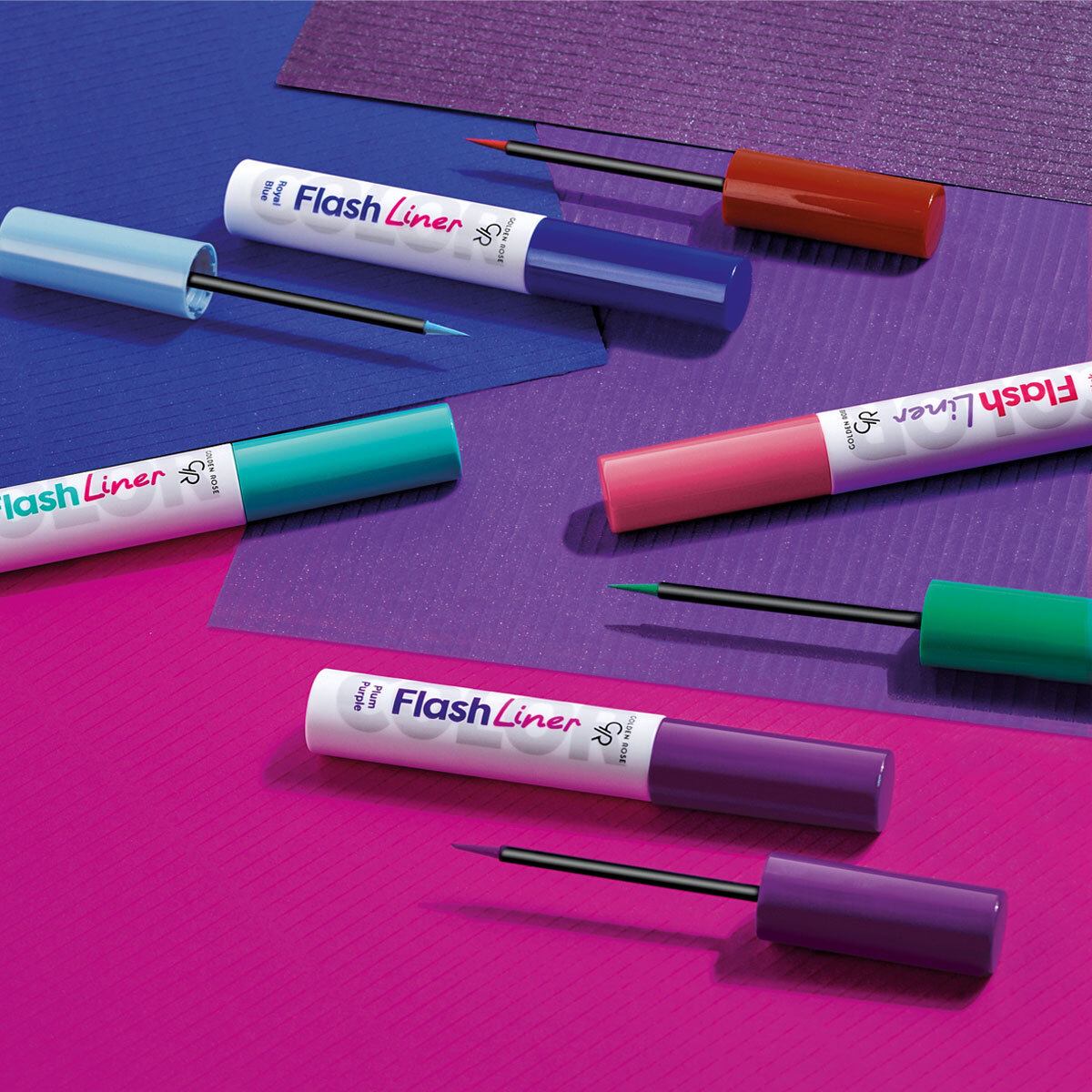  GOLDEN ROSE GOLDEN ROSE Golden Rose Flash Lash Eyeliner Royal Blue No: 104  1 of 3 