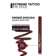 FLORMAR FLORMAR Flormar Extreme Tattoo Yüksek Pigmentli Jel Göz Kalemi No: 002 Burgundy 1 of 8