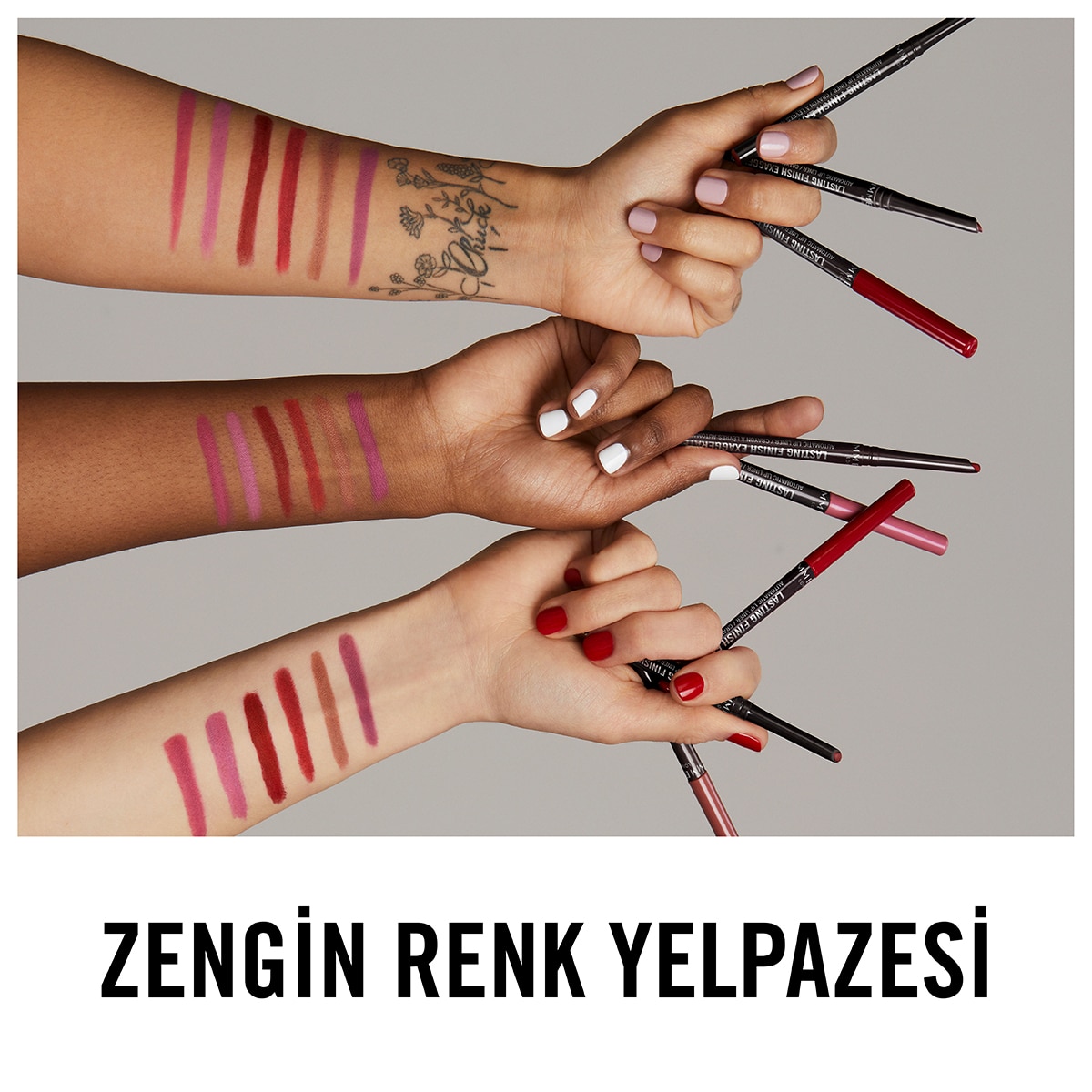  RIMMEL LONDON RIMMEL LONDON Rimmel London Lasting Finish Exag. Auto Dudak Kalemi Rosead.  1 of 5 